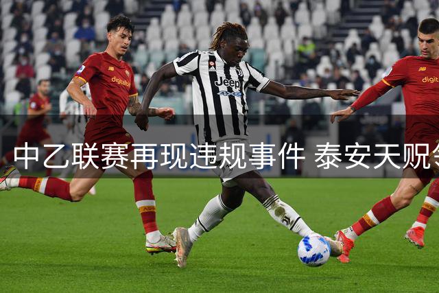中乙联赛再现违规事件 泰安天贶领队踢水瓶遭禁赛罚款